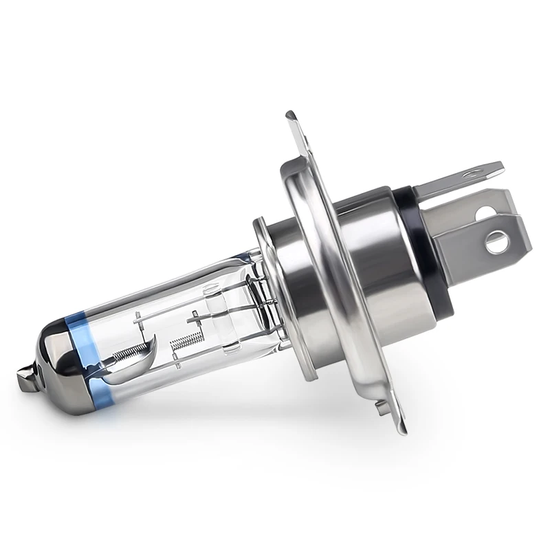 2 шт. H4 P43T 12V 60/55W галогенные лампы головного светильник 4300k h4 Ксеноновые Галогенные Противотуманные лампы Супер яркий автомобильный светильник источник длительный срок службы
