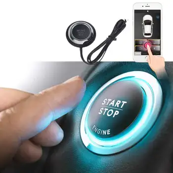 

Keyless Entry Remote Start Stop Car Alarm System Theft With Mobile Phone Central Locking/Unlock Trunk Opening With Button Remote