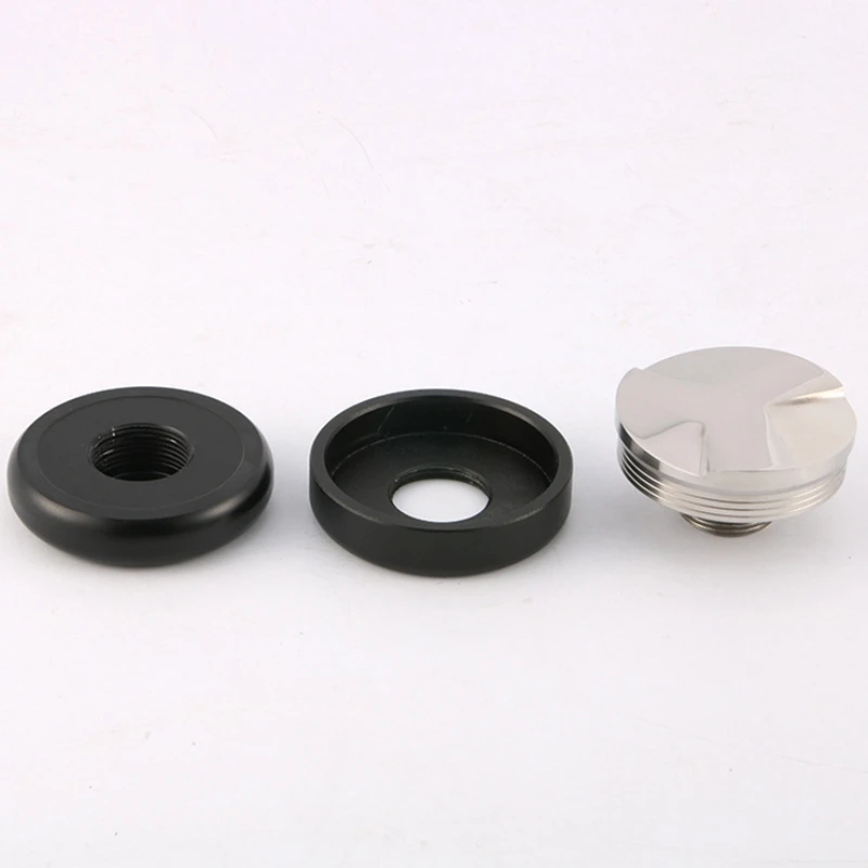 Stainless Steel Macaron Shape Espresso Tamper Handmade Pressed Powder Hammer Coffee Press Barista Tool Espresso Accessories