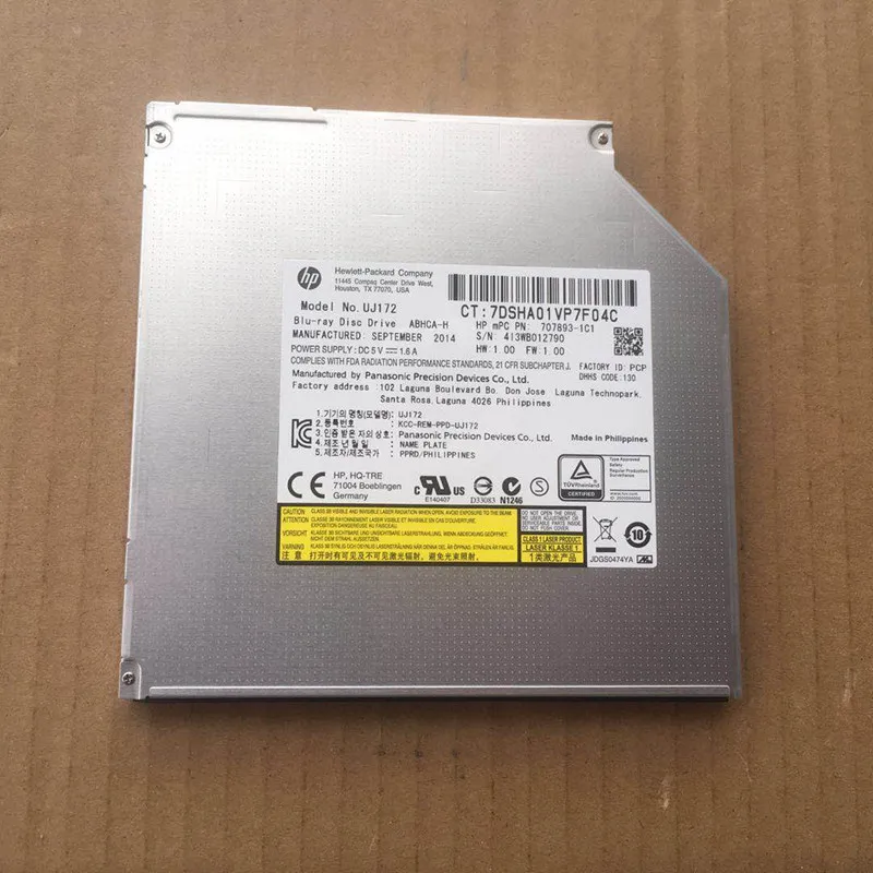 Новый 6x высокоскоростной ноутбук Blu-ray drive ультратонкий 9 5 мм встроенный