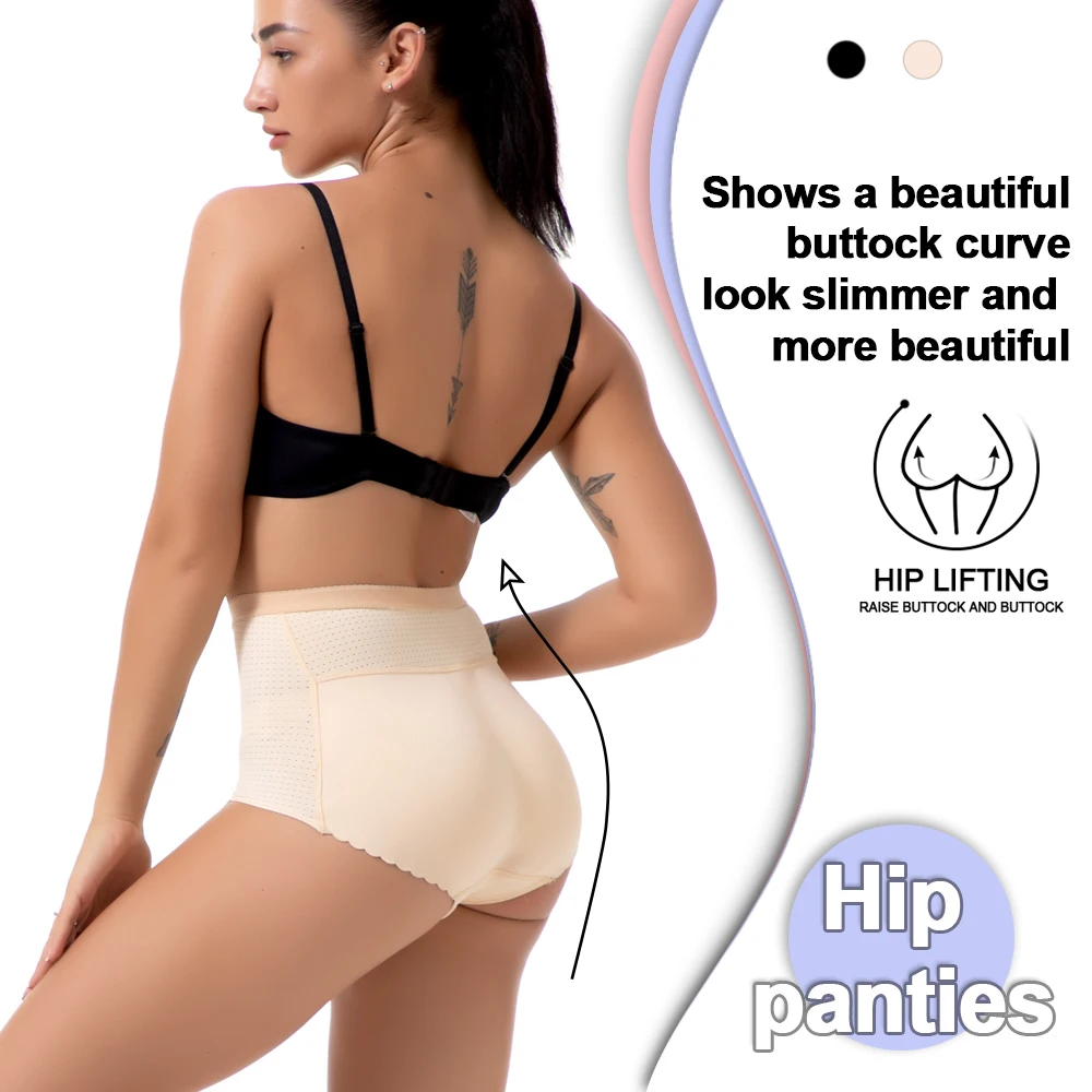 Velssut Hip Enhancer Butt Lifter Shaper Panties Women Plus Size Shaper Underwear Hip Pad Body Shaper Panties Body Shapewear spanx shorts