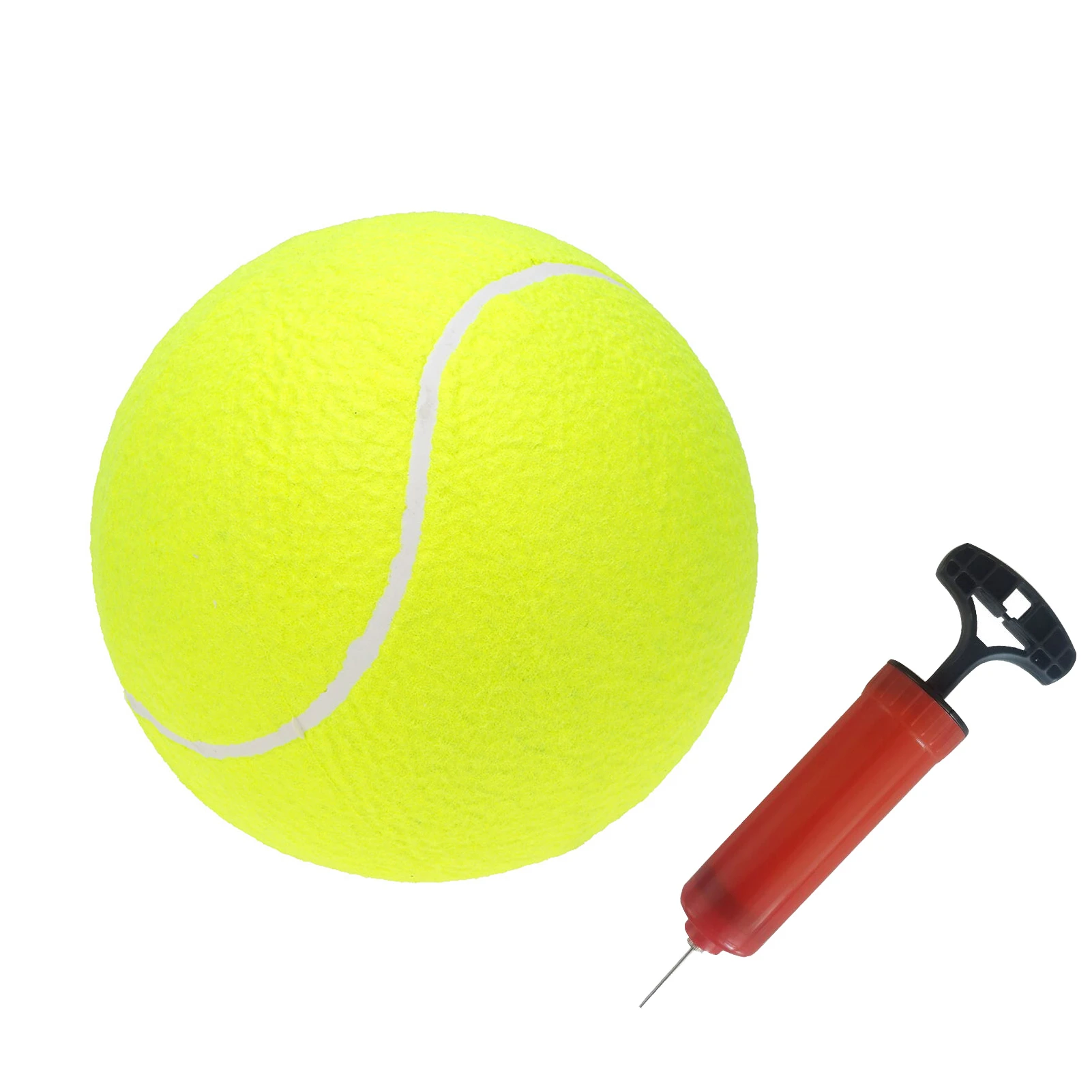 9.5 ''Oversize Riesen Tennis Bälle Aufblasbare Tennis Ball mit Pumpe Hund  Spielzeug Bälle für Unterschrift Kinder Erwachsene Haustiere Hunde katzen  Spaß|Tennisbälle| - AliExpress