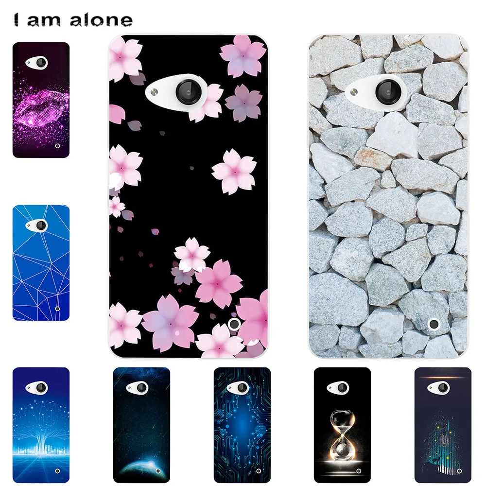 Чехол для телефона I am alone Microsoft Lumia 540 550 640 640XL Nokia 630 чехол мобильного милый модный