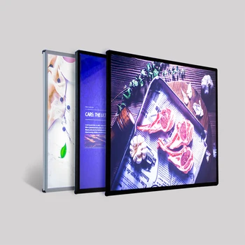 

A3 light box with aluminum frame led sign shop led light photo frame