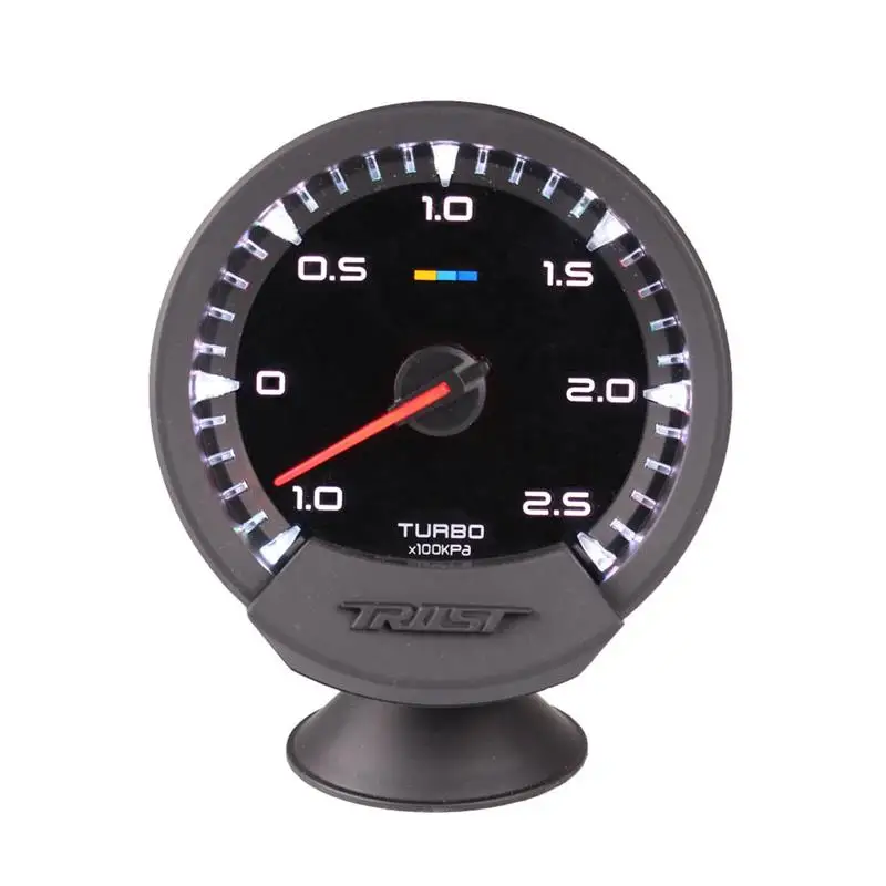 boost gauge Тахометр для 7 цветов светодиодный измеритель 12 В Автомобильный датчик 0-10000 об./мин турбо Boost вольт температура воды датчик температуры масла турбо EGT датчик напряжения - Цвет: boost gauge