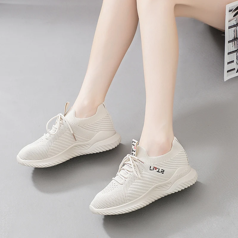 Sneakers Women Running Shoes Comfortable Breathable Outdoor Sports Shoes Lightweight Casual Walking Shoes Wear-resistance