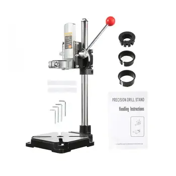 Price New Electric Drill Stand Holder Bracket Grinder Stand Clamp Base Frame Grinder Accessories For Woodworking Workbench Repair Tool