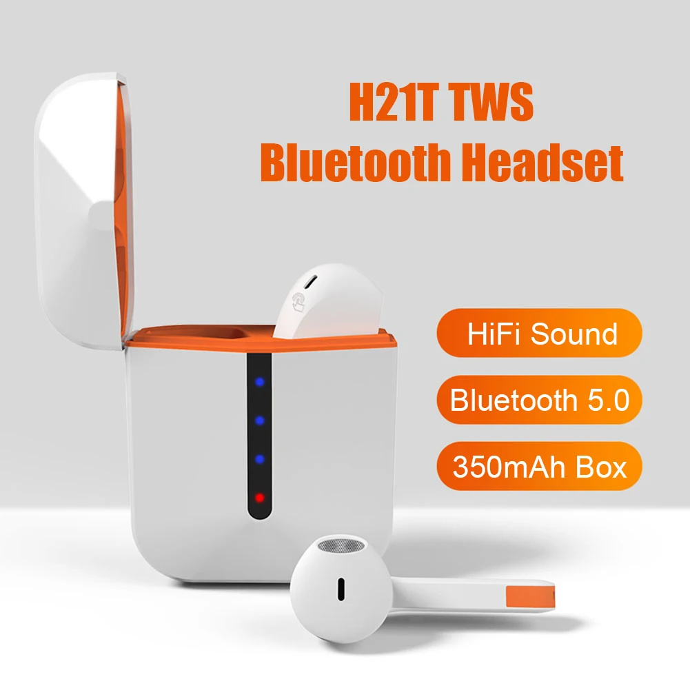Touch TWS Bluetooth Earphones Durable Practical Multi functional Classic Texture Music Sports Calling Sweat Proof Headphone