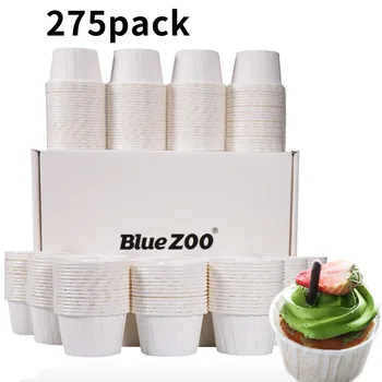 

Bluezoo White Mini High Temperature Curved Edge Edge Coated Paper Baking Cup Holder 275 Cross-Border New Products