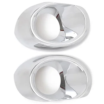 

Car Styling Cover Detector ABS Chrome Front Fog Light Lamp Trim Frame Moulding 2Pcs for Suzuki S-Cross Scross SX4 2017 2018 2019