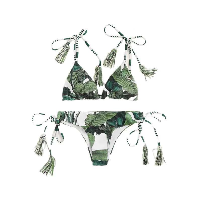 Женский комплект из 2 предметов сексуальный бикини без косточек с подкладкой