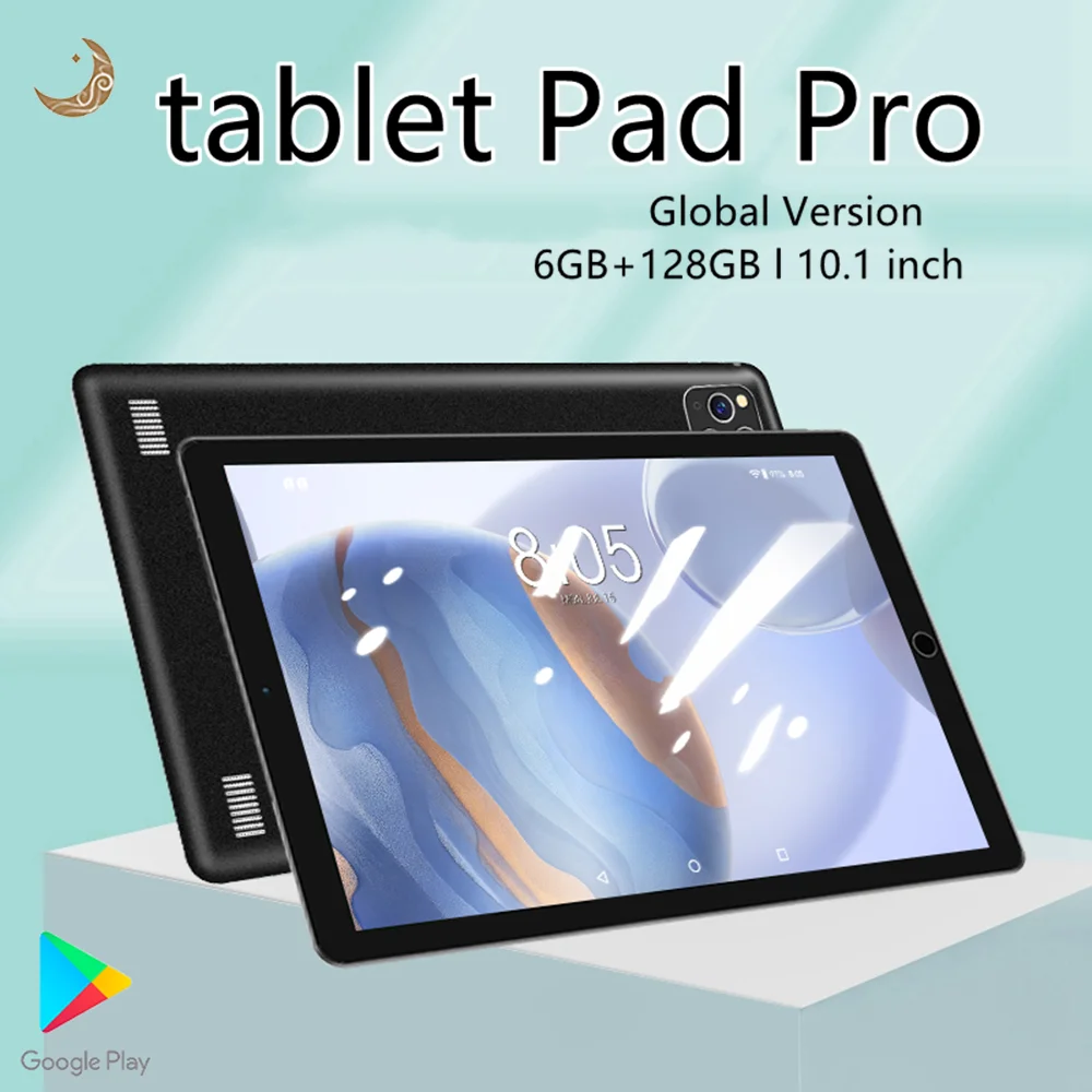 Планшетный ПК Pad Pro windows 10 1 дюйма сетевые ноутбуки 4G 6 + 128 ГБ 10-ядерный игровой