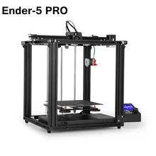 CREALITY 3D Ender-5 профессиональный принтер с бесшумной доской магнитная сборка пластина отключение питания печать закрытая структура