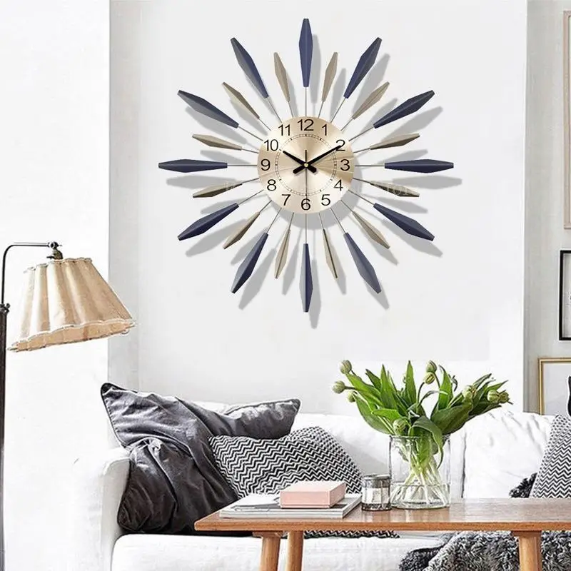 Modern Style Silent Wall Clock 58cm/78cm 2021 New Product Living Room