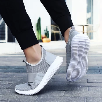 

Big Size 46 Tenis Masculino Tennis Shoes 2020 Newest Lightweight Breathable Mesh Non-slip Walking Sport Shoe Fitness Sneakers