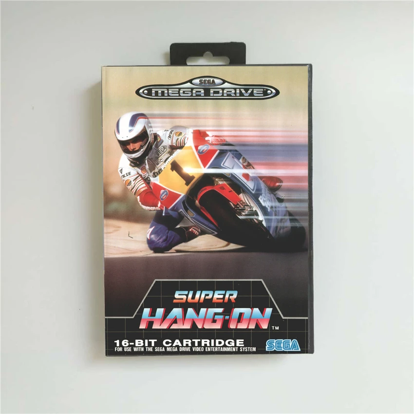 

Super Hang-On - EUR Cover With Box 16 Bit MD Game Card for Megadrive Genesis Video Game Console