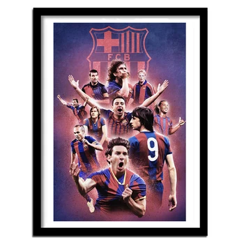 

5D DIY Diamond Painting FC Barcelona Secoor Players Mosaic Cross Stitch story Full Diamond embroidery kit wall art Home decor
