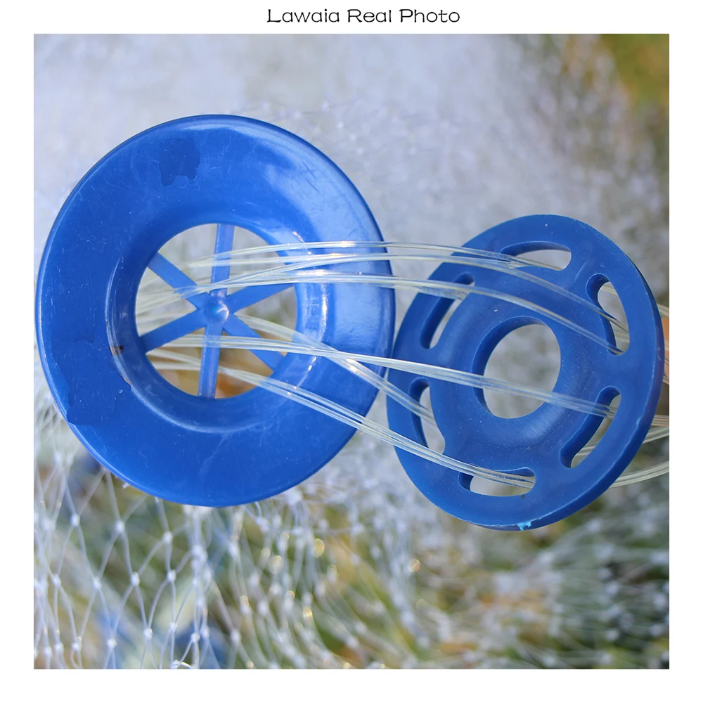 Ceny Lawaia Hand Cast Net 240 cm 500 cm sieć rybacka sieć rybacka amerykański znak obsada sieć składana sieć rybacka obsada netto