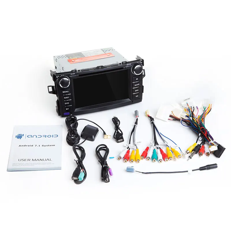 Flash Deal Autoradio 2 Din Car DVD Player For Toyota AURIS Toyota Corolla Altis 2012 2013 Multimedia CD GPS Car Stereo Navigation Head unit 5