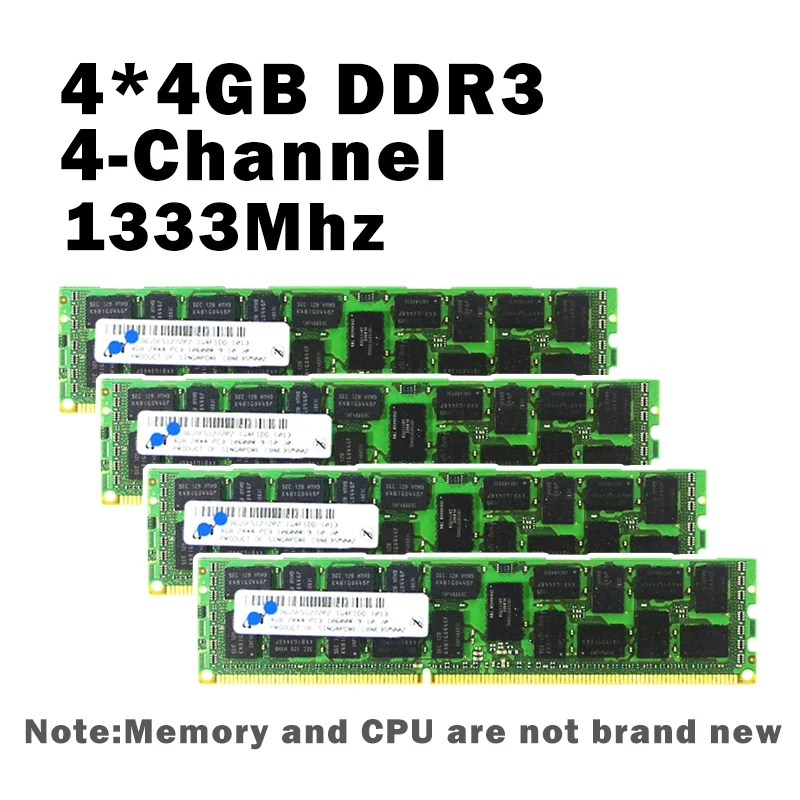 X79 материнская плата LGA2011 Combo с процессором E5 2620 4-Ch 16 Гб(4X4 Гб) DDR3 ram 1333 МГц NVME M.2 SSD слот