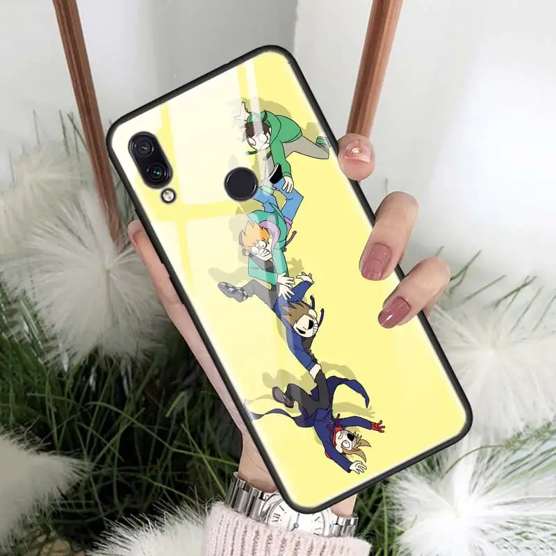 Чехол Eddsworld из закаленного стекла TPU, чехол для Red mi 7 8A Note 7 6 8 8Pro K20 K20Pro Xiaomi mi A3 mi CC9E mi CC9 Fundas Capa - Цвет: 09