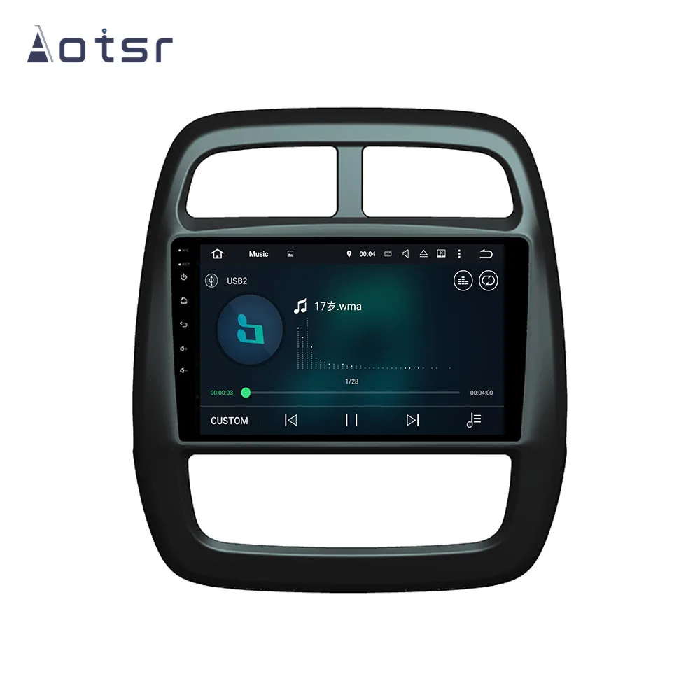 DSP Android 9 автомобильный gps навигация нет автомобильный dvd-плеер для Renault Kwid автомобильное Стерео Радио мультимедийный плеер головное устройство