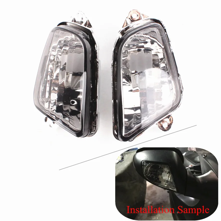 

Front Turn Signals Indicator Light Lamp Blinker Lens For Honda CBR1100XX 1997-2006 Smoke