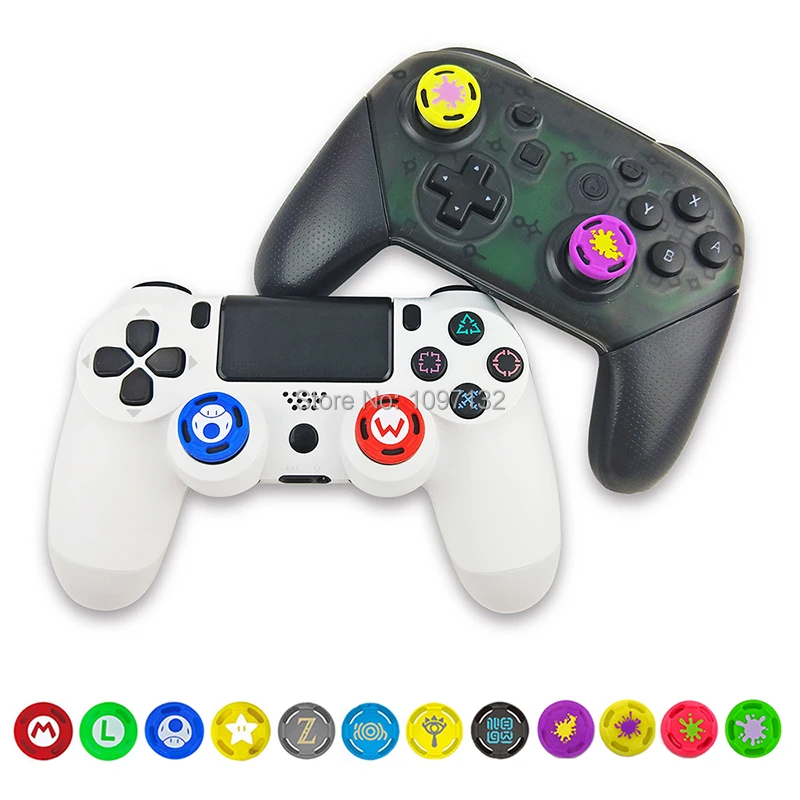 PS4 Accessories Thumb Grips For PS4 XBOXONE Playstation4 NS Switch