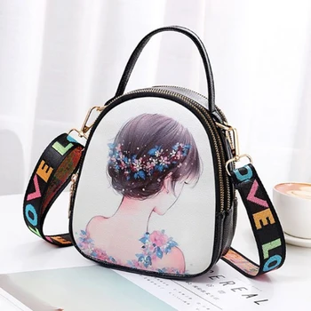 

Women Messenger Bags Famous Brand 2018 Vintage Retro Women Crossbody Bag Small PU Leather Handbags For Women