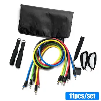 

Durable TPE Puller Elastic Rope Training Bands Fitness Pull Rope Removable Stretch Arm Apparatus Tension Band Chest Expander