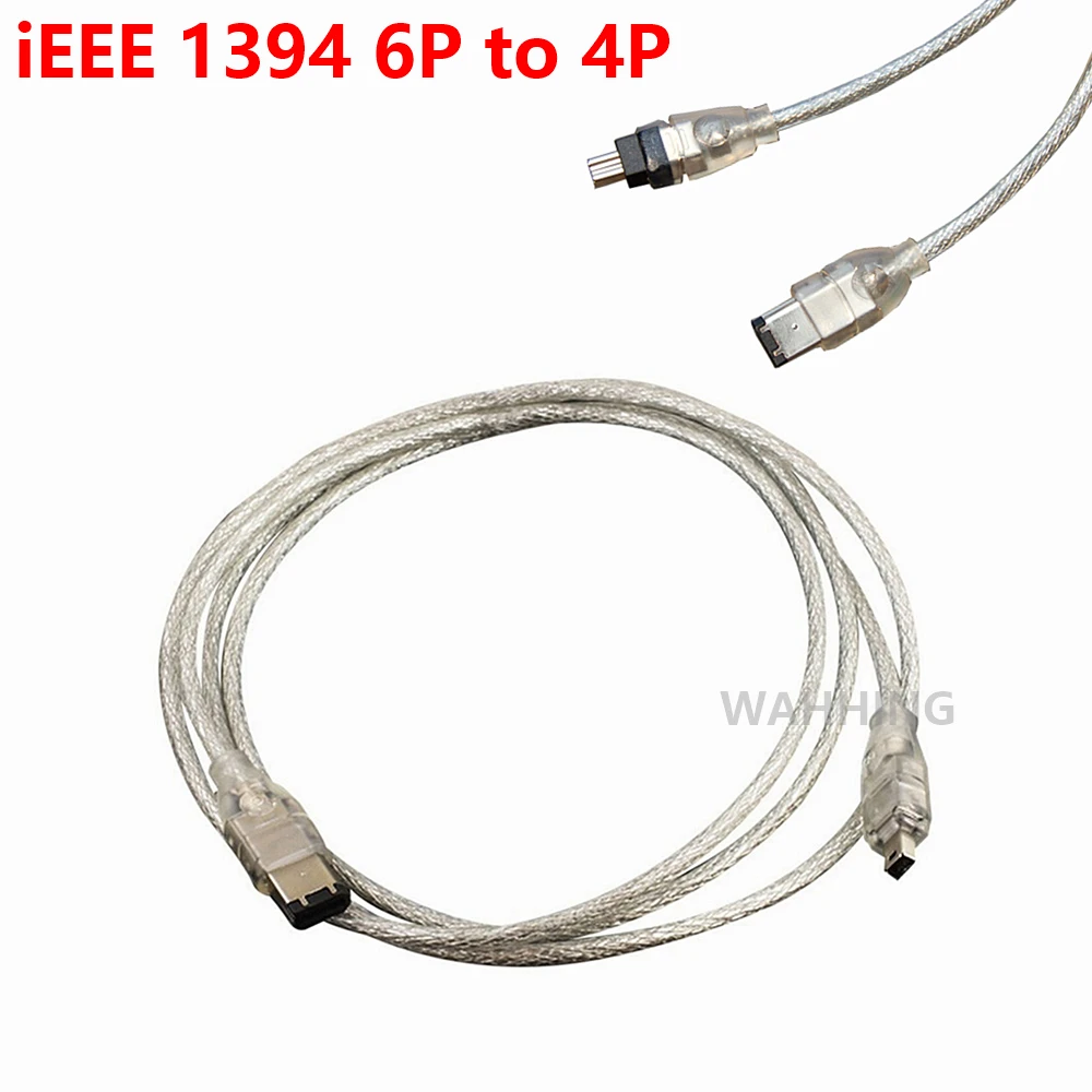 1M 4P 4 Pin to 6 IEEE 1394 for iLink Adapter Cable 4Pin To 6Pin Firewire HY1452 | Компьютеры и офис
