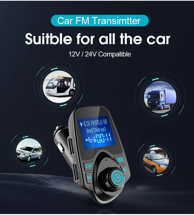 Автомобильный Bluetooth hands-free lossless mp3-плеер аудио и видео навигация fm-передатчик автозапчасти XC-72