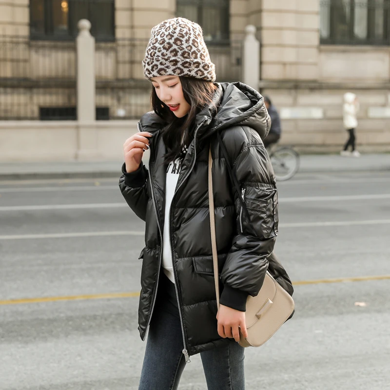 

Boollili 2020 Duck Down Jacket Woman Short Winter Coat Women Korean Warm Jacket Parka Chamarras De Mujer Dabaoka