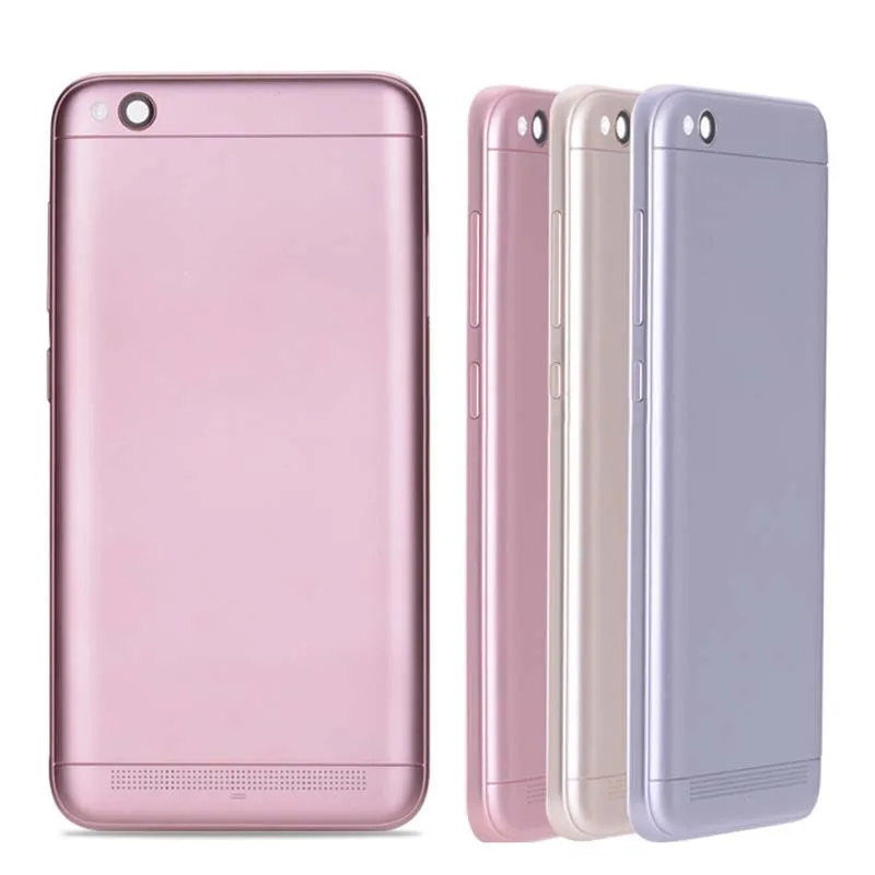 Задний корпус для Xiaomi Redmi 5A задняя крышка Батарейная дверь с кнопкой питания для Redmi 5A запасные части