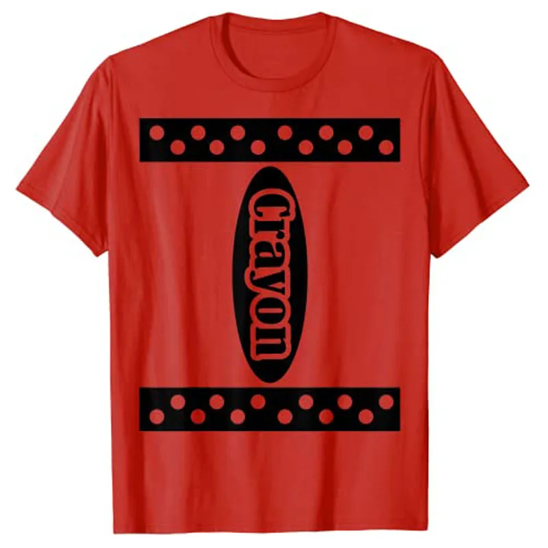 crayon halloween shirt