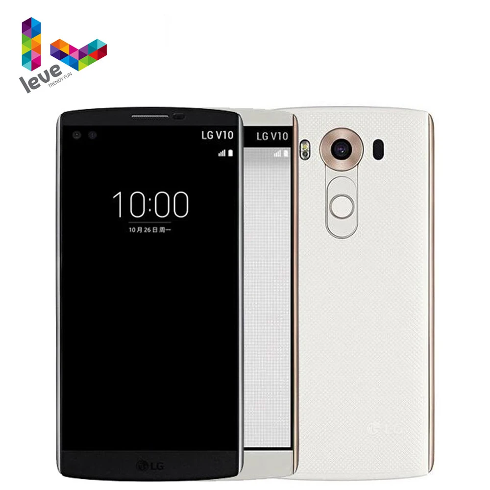 Desbloqueado reacondicionado LG V10 H900 H901 F600 VS990 teléfono móvil 5,7 4GB RAM 64GB ROM 16MP Hexa Core 4G LTE Android Smartphone