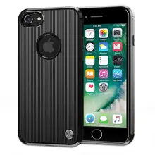 Чехол для Apple iPhone 8, TPU материал из углеродного волокна, удобный, против царапин и падения Чехол для Apple iPhone 8