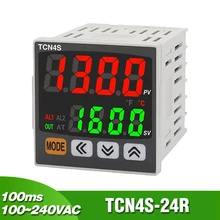 Contrôleur de température TCN4S 24R pour entrée de Thermocouple AUTONICS, relais LED à 4 chiffres à 7 segments + sortie de variateur SSR Thermostat