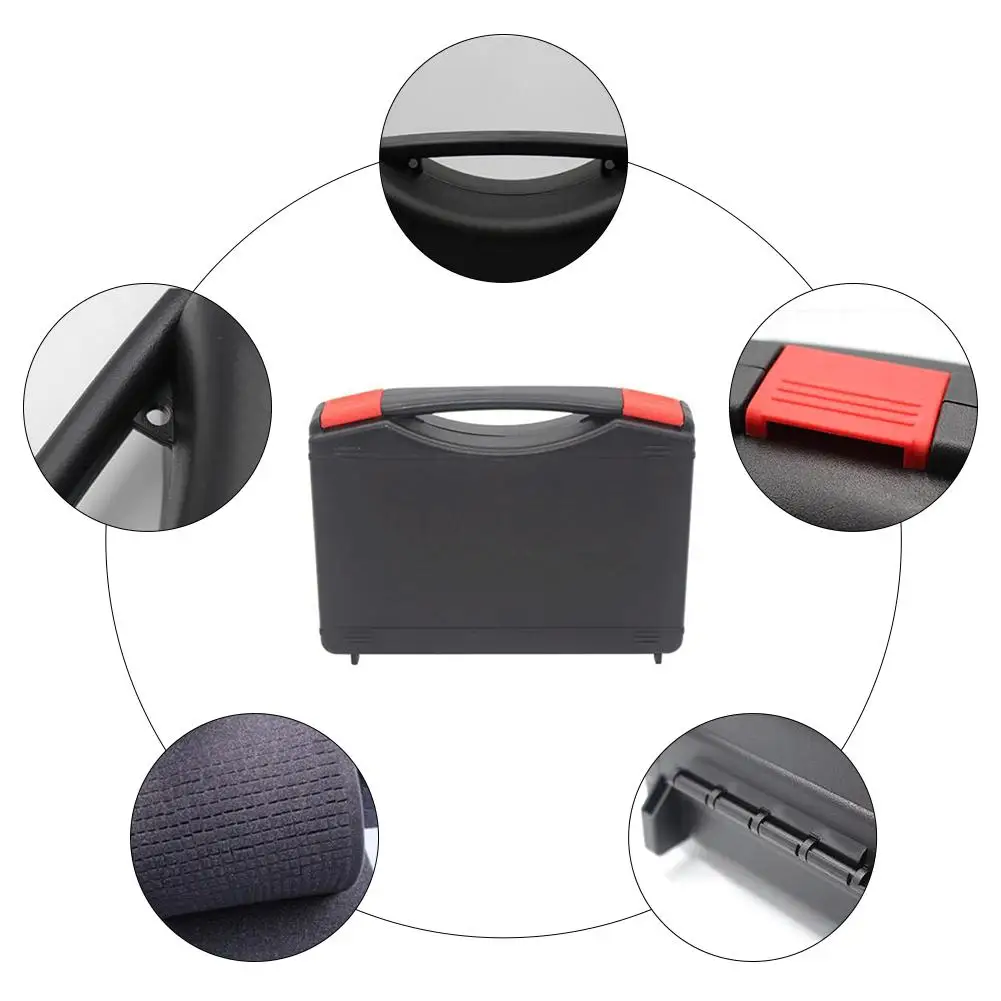 Safety Protection Box Portable Tool Box Hardware Storage Case Organizer For Screws Nuts And Bolts Home Small Tool Storage