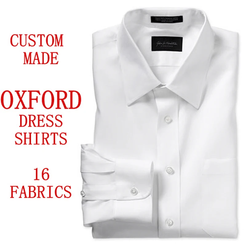 Dress Shirts Custom Made Mens Long 100 