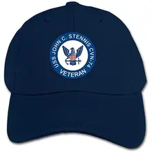 Детская бейсболка для младенцев USS John C Stennis, CVN-74 Ветеран, регулируемая бейсболка, солнцезащитный козырек