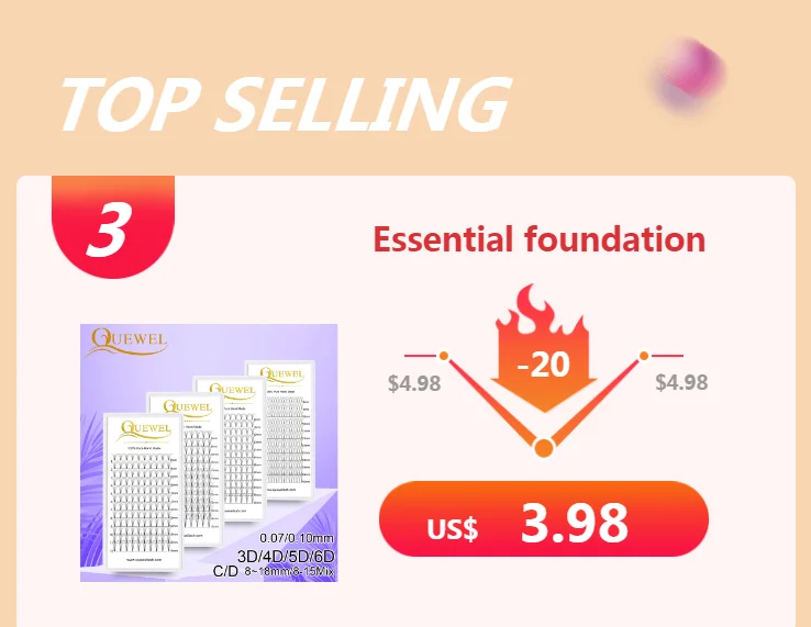 Quewel V Shape Flat Eyelashes Extensions YY Lashes Auto-Fans 2D Double Tip Eyelash Soft Ellipse Flat Volume Lash Faux Mink Quewel V Shape Flat Eyelashes Extensions YY Lashes Auto-Fans 2D Double Tip Eyelash Soft Ellipse Flat Volume Lash Faux Mink