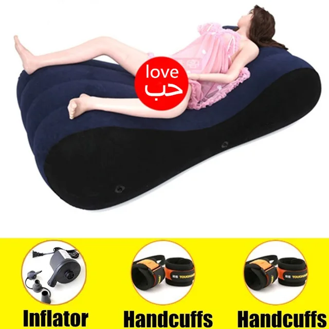 Портативная надувная кровать Muebles любовь секс-кровати диван с электрическим насосом мебель для спальни складной стул Muebles Para Recamaras - Цвет: BM242-02