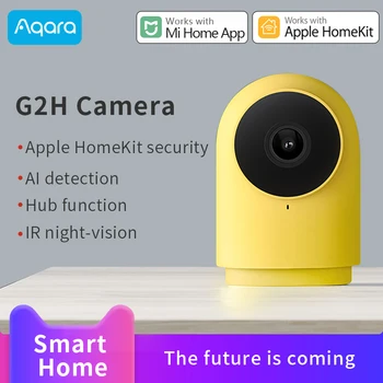 

Aqara G2H Smart camera 1080P webcam IP support Apple HomeKit xiaomi mi Home App Hub IR night-vision Hub function AI detection