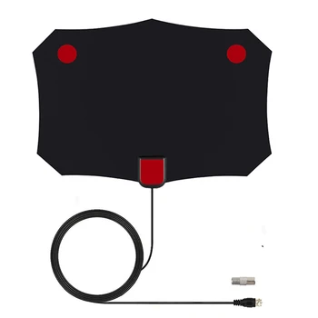 

Best TV Antenna Indoor BP-A26 Digital TV Antenna Set up Mini DVB Digital TV Receiver 50 Miles Booster Active Indoor