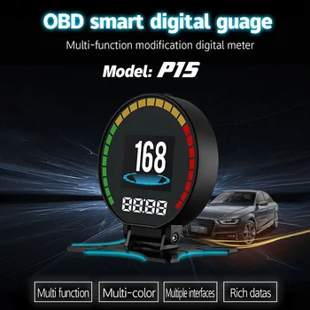 

Petrol Car After 2008 2020 P15 Car Navigation Gps Auto Meter Oil Pressure Gauge Car Electronics X5hud NEW Car OBD Gauge