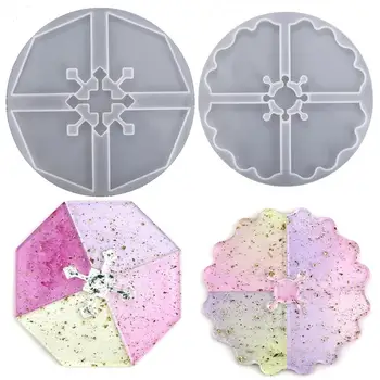 

Resin Mold Silicone Mold Round Shape Resin Casting Molds For Epoxy UV Jewelry Making Mould DIY Tools