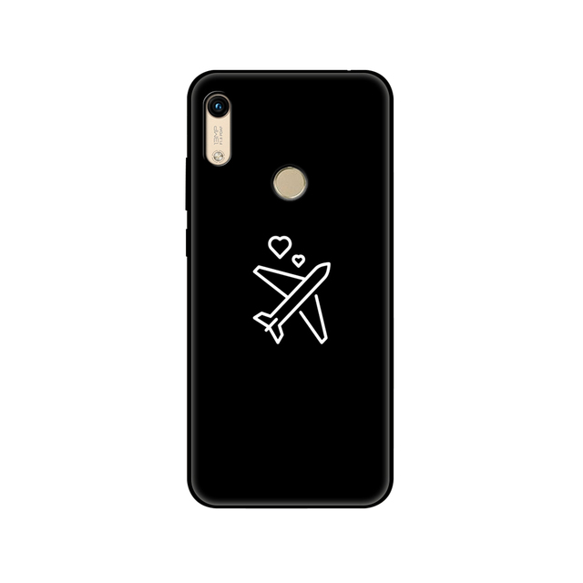 Honor 8A Case For huawei Honor 8A prime Case Silicon TPU back Cover Phone Case On Huawei Honor 8A JAT-LX1 8 A black tpu case