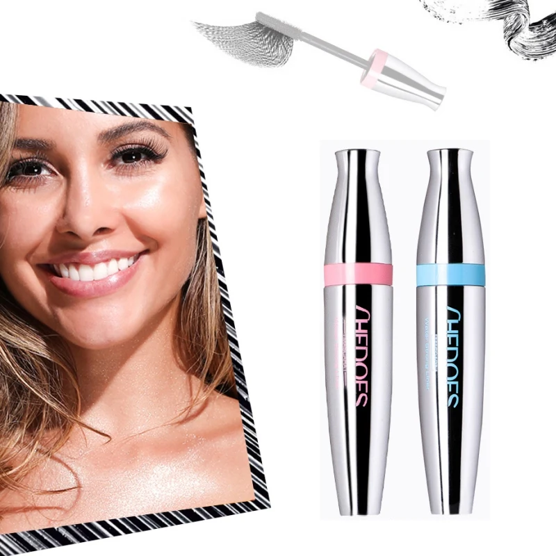 

Curly Slender Mascara Durable Waterproof Not Blooming Dyeing Natural Three-dimensional Contour Mascara Cosmetics