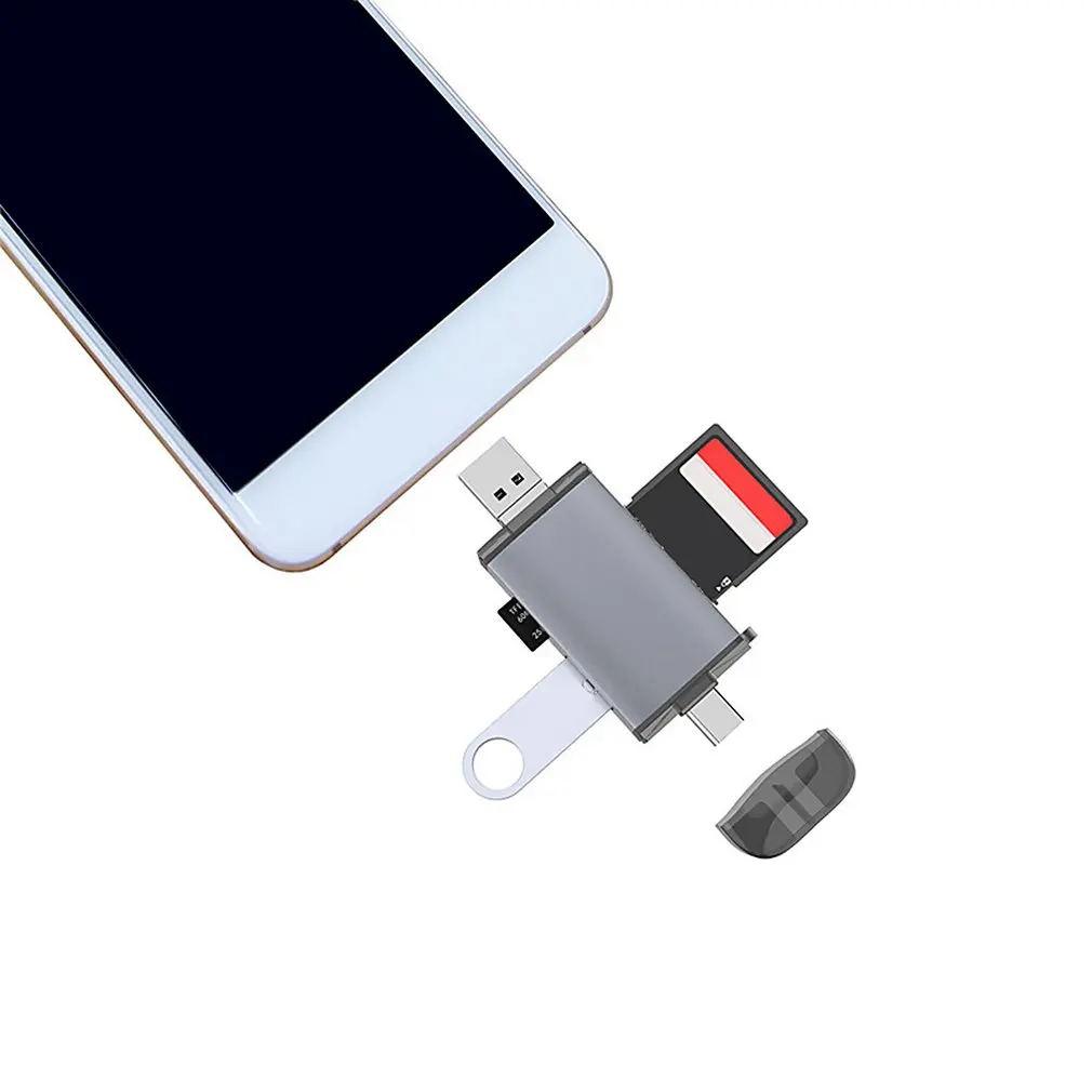 USB 3,0/type-C кард-ридер адаптер SD кард-ридер SDHC SDXC MMC Micro T-FLASH разъем высокоскоростной кард-ридер памяти